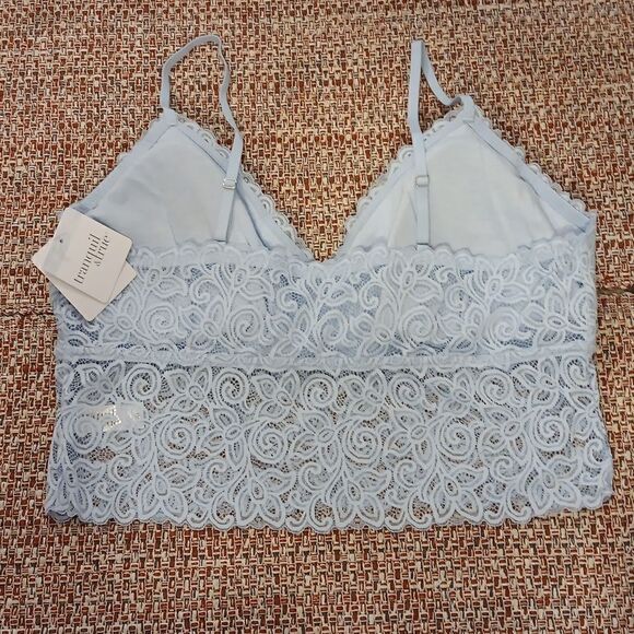 New XL Brami Tranquility & True Light Blue Lace New With Tags - Picture 2 of 5